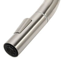Robinet evier VR douchette pull down nickel satine