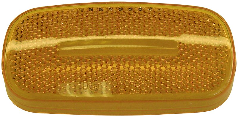 Peterson 562 566 Amber Trailer Light Replacement Lens