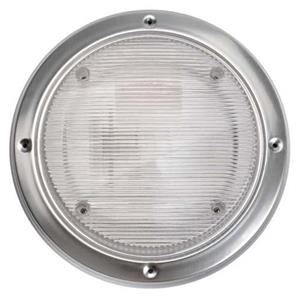 Starlights™ Round Outdoor Light 12V Chrome for RVs