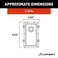 Lippert 3x3 Slide-Out Motor Klauber D300 12V DC
