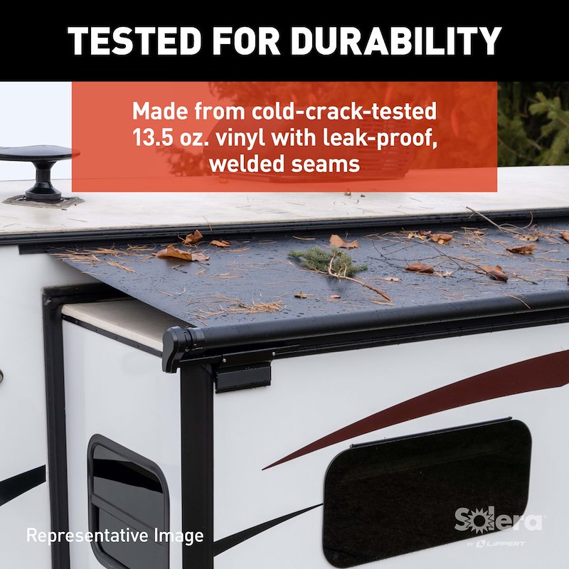 Slide topper Solera 84 pouces blanc VR extension