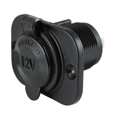 Prise 12V SeaLink 15A avec capuchon étanche pour usage extérieur et marin