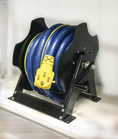 Dévidoir câble VR Easy Reel manuel en acier pour cordon 30 pieds