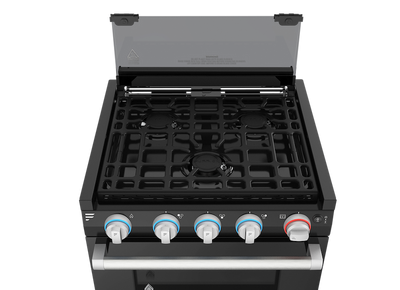 Grille de cuisinière Furrion 3 brûleurs remplacement carré noir