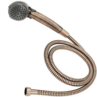 Pomme de douche à main bronze huilé avec contrôle de débit VR
