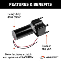 Moteur de train d'atterrissage pour remorque Heavy Duty
