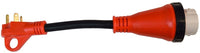 Valterra Mighty Cord 30A to 50A RV Electrical Adapter 12"