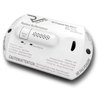 Détecteur de fuite de propane RV Safe LLC 15-2159 12 V blanc pour VR