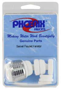 Mousseur de robinet Phoenix 10-1400 360° chrome pour VR