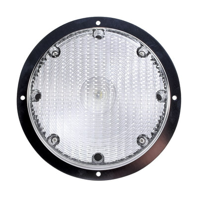 Arcon 18-1748 Round Porch Light 12V Stainless Steel for RV