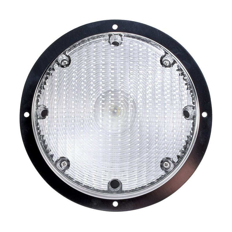 Lumière de porche ronde Arcon 18-1748 12V inox pour VR