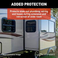 Protecteur de câblage Slide-Out Lippert 96-0097 Flex Guard pour plomberie, fils et boyaux