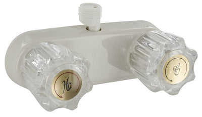 SHOWER TAP 2 BUTTONS WHITE