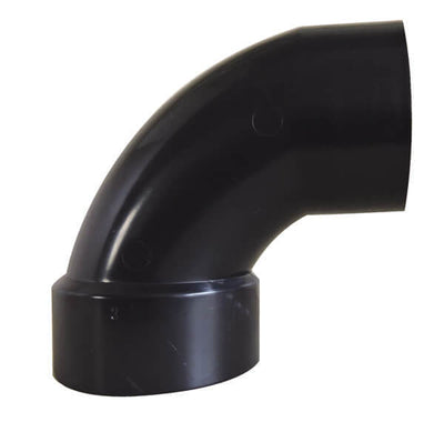 Raccord coudé 90° Valterra 89-8353 1-1/2 po DWV noir