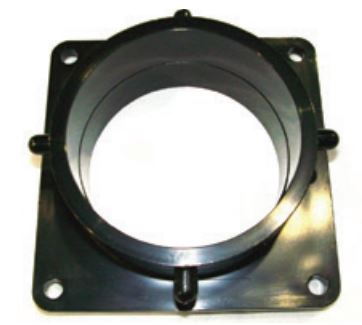 LaSalle Bristol 11-0655 – Raccord de valve d’évacuation 3 po à baïonnette avec bride