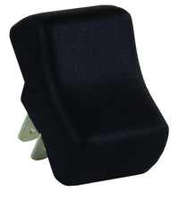 JR Products 19-0161 Black SPST Rocker On-Off Switch