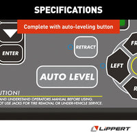 Lippert 03-9521 | Ground Control TT Auto Level Touch Panel