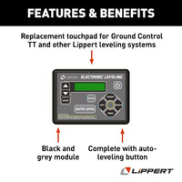 Lippert 03-9521 | Panneau tactile Ground Control TT Auto Level