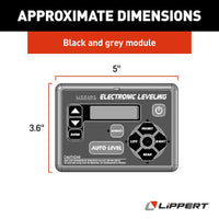 Lippert 03-9521 | Panneau tactile Ground Control TT Auto Level
