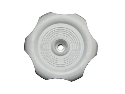 Bouton de manivelle de fenêtre RV Designer 23-0567 blanc 2-1/4 po