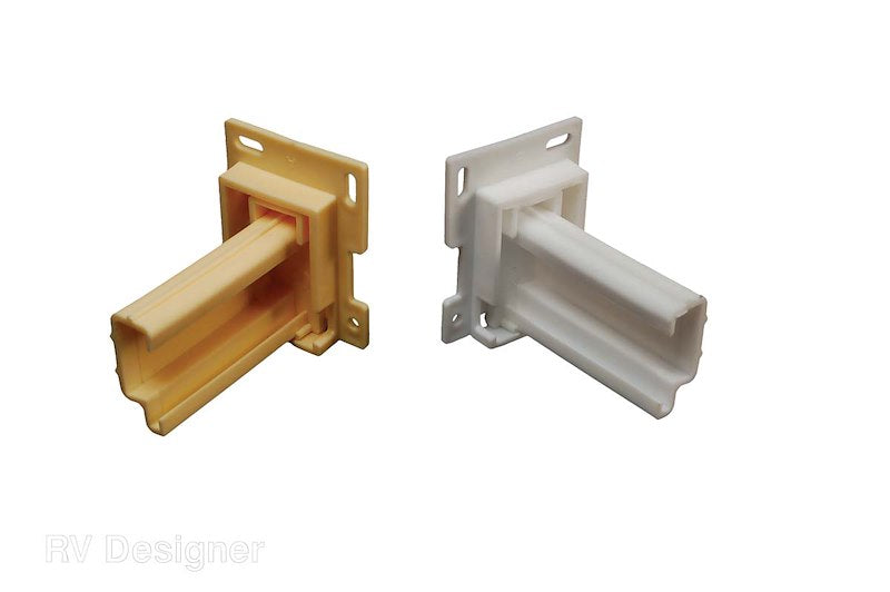 Support de glissière de tiroir RV Designer 20-1774 ajustable blanc