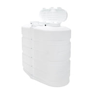 Camco 07-9696 White Propane Tank Cover for Two 30 lb Cylinders