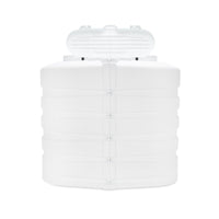 Camco 07-9696 White Propane Tank Cover for Two 30 lb Cylinders