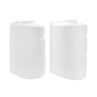 Couvercle pour deux bonbonnes de propane 30 lb Camco 07-9696 blanc
