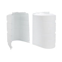 Couvercle pour deux bonbonnes de propane 30 lb Camco 07-9696 blanc