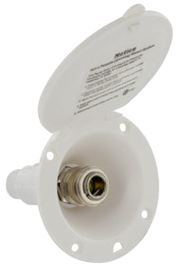 Port de rinçage extérieur Phoenix Products 41-0068 blanc pour VR | Raccord rapide