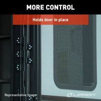 Charnière de porte d’entrée Lippert 90-2819 noire pour VR | 5 feuilles à friction