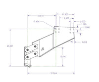 Adaptateur Col de Signe Torsion Flex | 30 000 lb | Pour Boule Encastrée