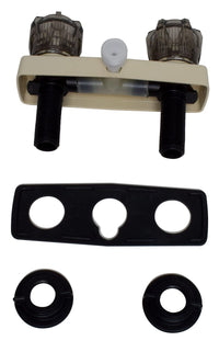 Valve de contrôle de douche Phoenix Products 10-0194 beige biscuit | 2 poignées