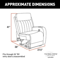 Left Reclining Chair Seismic Thomas Payne | Millbrae