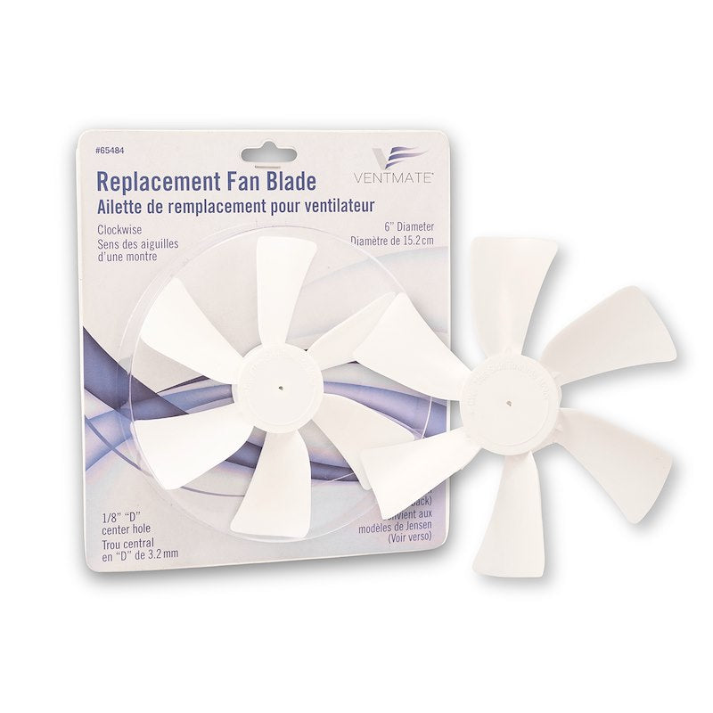 Pale de ventilateur d’évacuation Ventmate 47-0002 pour évents Jensen 12V