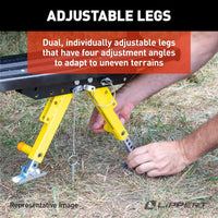 Lippert 90-2817 Solid Stance Step Stabilizer for RV