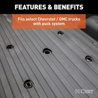 CURT 72-1602 Support Legs for Fifth Wheel Trailer Chevy/GMC OEM Puck System