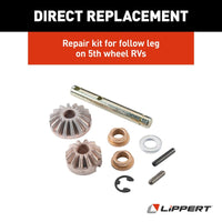 Kit de réparation de patte de stabilisation Lippert 96-5371 pour fifth wheel