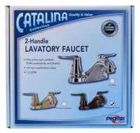 Robinet de lavabo Catalina 4 po bronze huilé Phoenix Products 62-2616