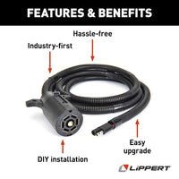 Cordon auxiliaire Lippert Power Swap 14-7577 pour cric Power Stance 3500