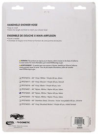 Boyau de Douche en Nylon Blanc 60" - Compatible Phoenix