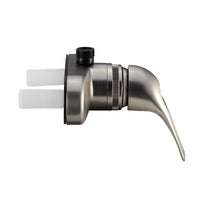 Valve de Contrôle de Douche Nickel Satiné 4" avec Levier Unique