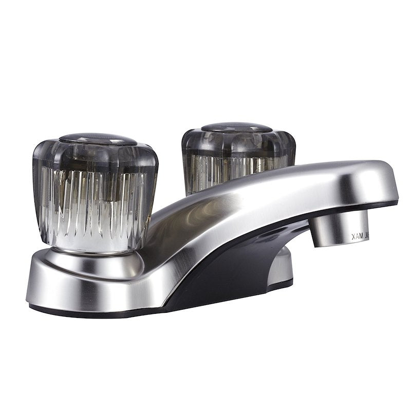 Robinet de Lavabo VR 4" Nickel Satiné - Dura Faucet