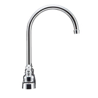 Robinet de Cuisine Chrome pour VR - Bec en J 12" - Montage 8"