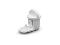 Cylindre de serrure blanc pour trappe RV B&B Molders 55-5203