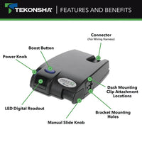 Contrôleur de frein électrique Tekonsha Primus IQ 17-0094 – Proportionnel
