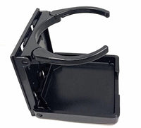 Porte-gobelet pliable noir à montage encastré JR Products 03-0658 pour VR