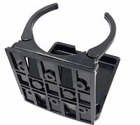 Porte-gobelet pliable noir à montage encastré JR Products 03-0658 pour VR