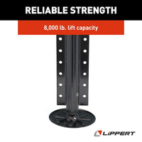 Vérin hydraulique Lippert 71-3746 8000 lb pour VR et roulottes
