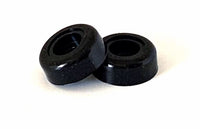 Butées de porte universelles JR Products 20-1222 noires – Ensemble de 2